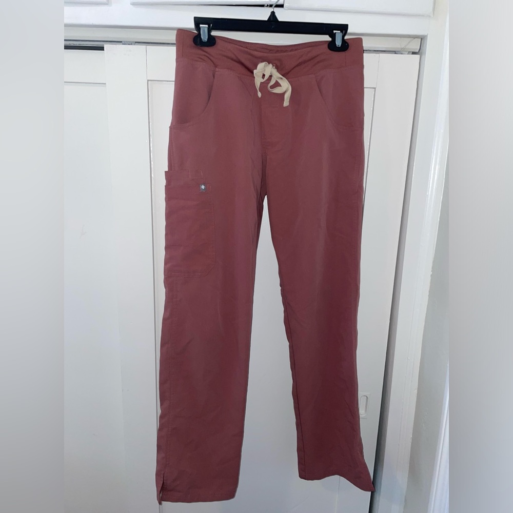 Figs Kade Cargo Pants - Mauve